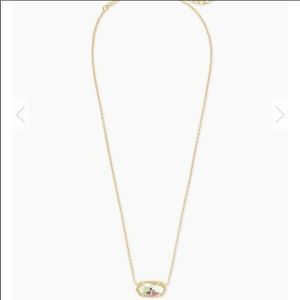 Kendra Scott Elisa Necklace in Dichroic Glass